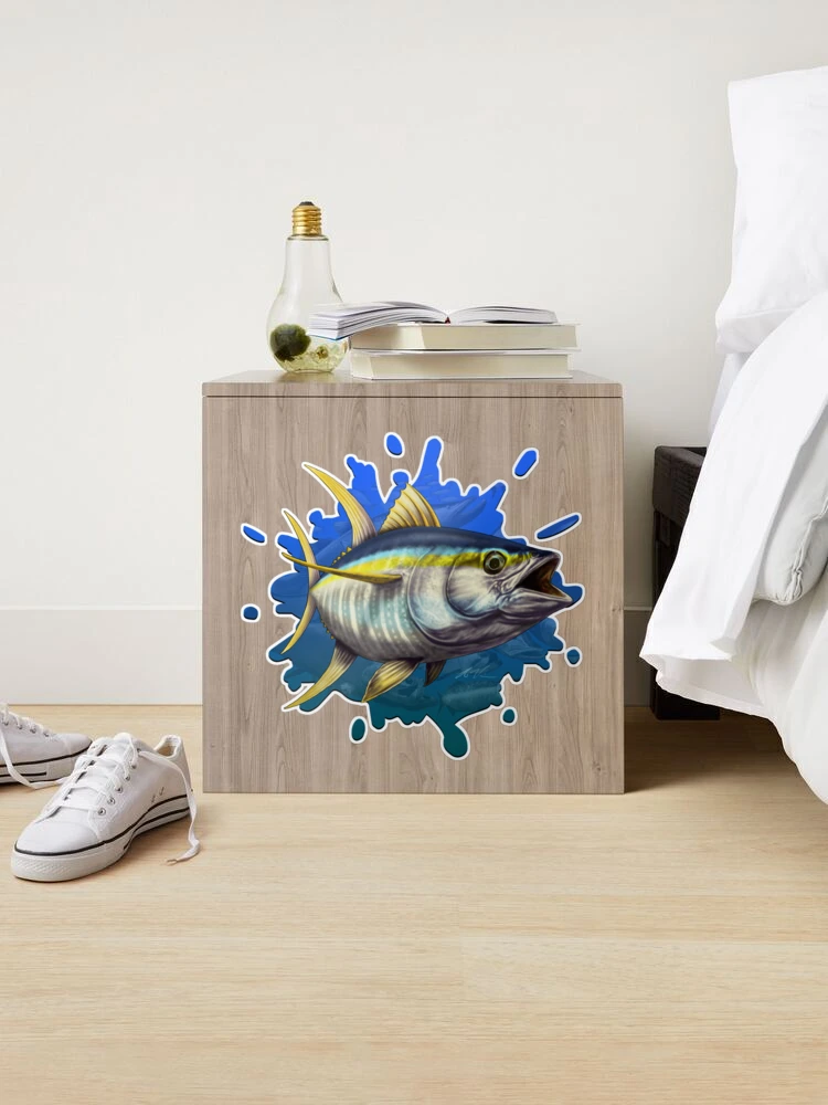 Fish Stickers  Original Marla & Yellowfin Pinup 8” Fish Decals by