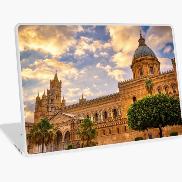 The cathedral of Palermo Laptop Skin