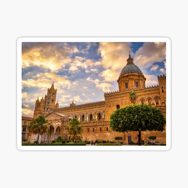 The cathedral of Palermo Sticker