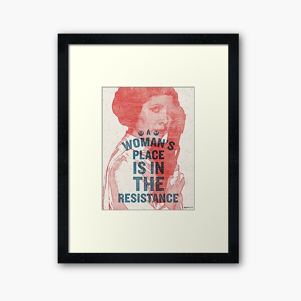 Item preview, A Woman's Place is in the Resistance designed and sold by LadiesWhoDesign.