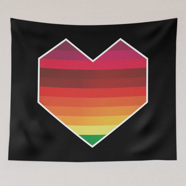 Item preview, RAINBOW HEART designed and sold by alvarodell.