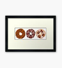 Donuts Framed Print