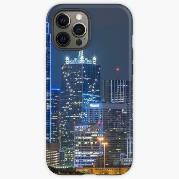 Dallas Cowboys Colors Texas City Skyline Cityscape iPhone 