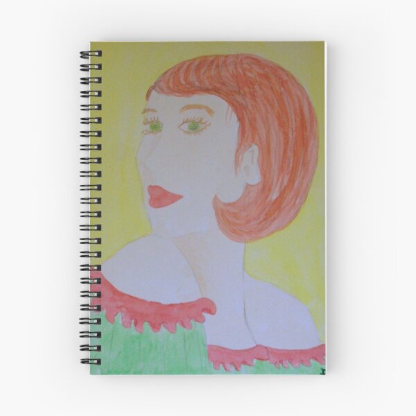 Item preview, Portrait of red-haired woman designed and sold by Zamen.