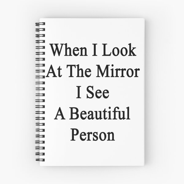 Item preview, When I Look At The Mirror I See A Beautiful Person  designed and sold by supernova23.
