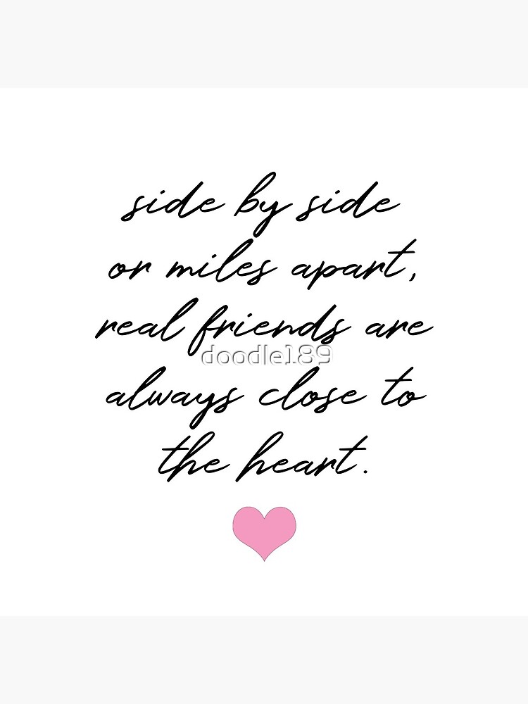 BFF Quote - Side by Side by doodle189