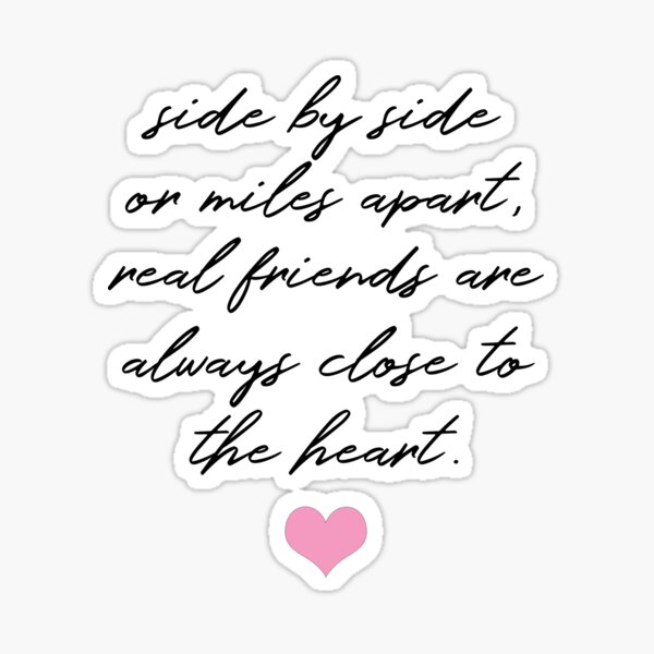 Item preview, BFF Quote - Side by Side designed and sold by doodle189.
