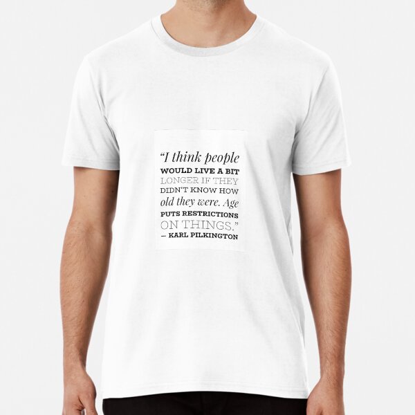 Item preview, Karl Pilkington Quote designed and sold by VioletCat16.