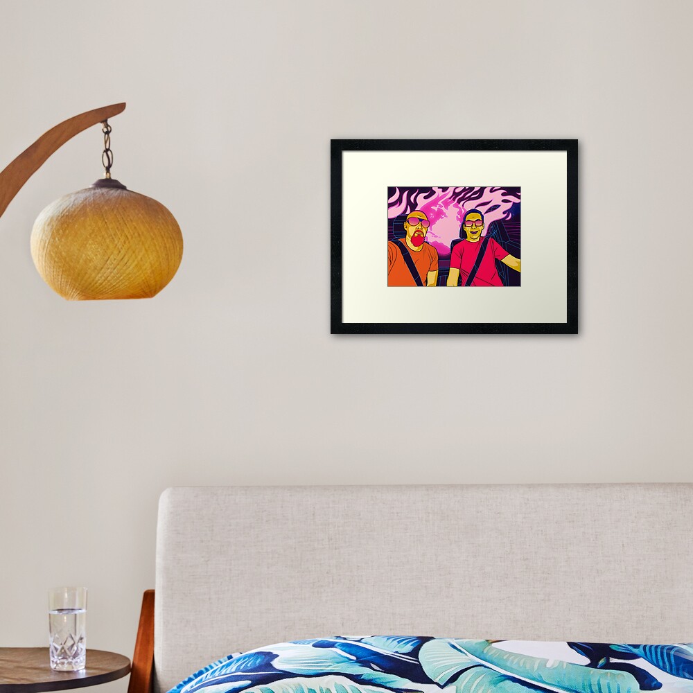 Item preview, Framed Art Print designed and sold by z0mbieparade.