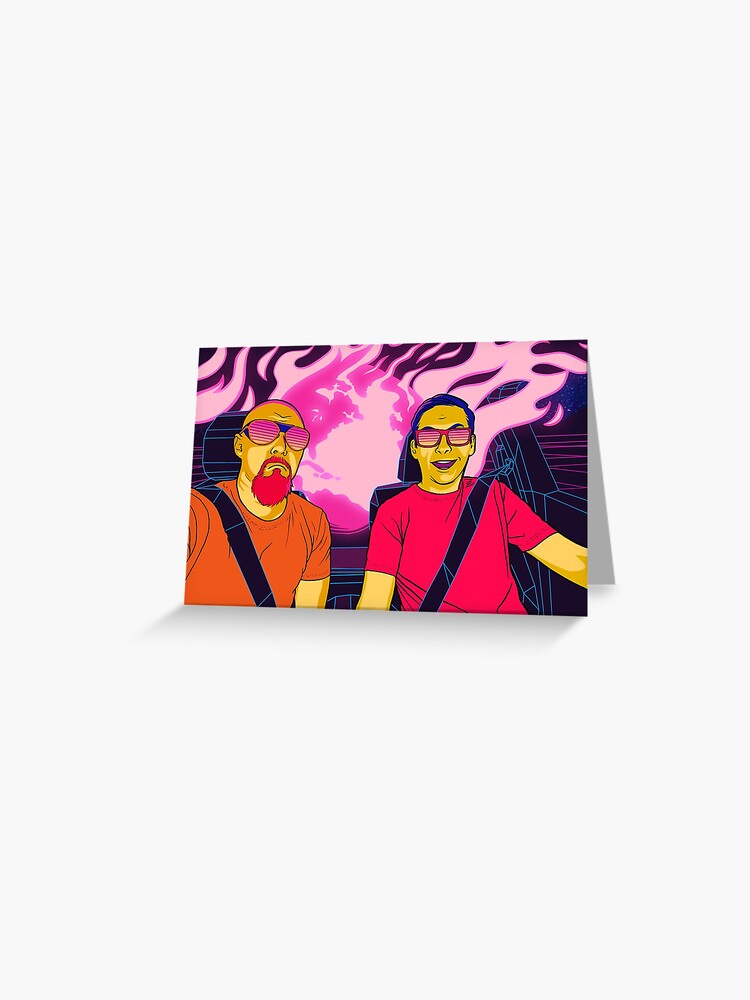 Thumbnail 1 of 2, Greeting Card, RIDE OR DIE designed and sold by z0mbieparade.