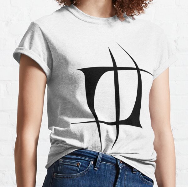 Nuno Tattoo Mourning Widows Black Colour Logo Emblem Classic T-Shirt