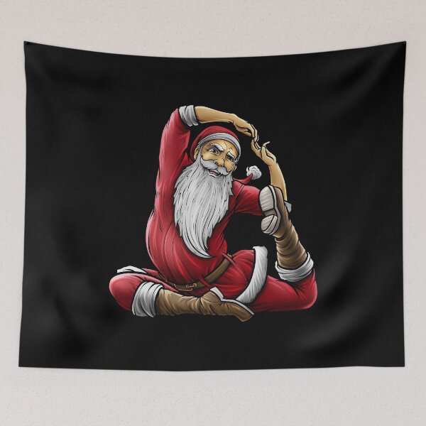 Item preview, Yogi Santa Claus | Namaste Yoga Christmas Mantra designed and sold by anziehend.