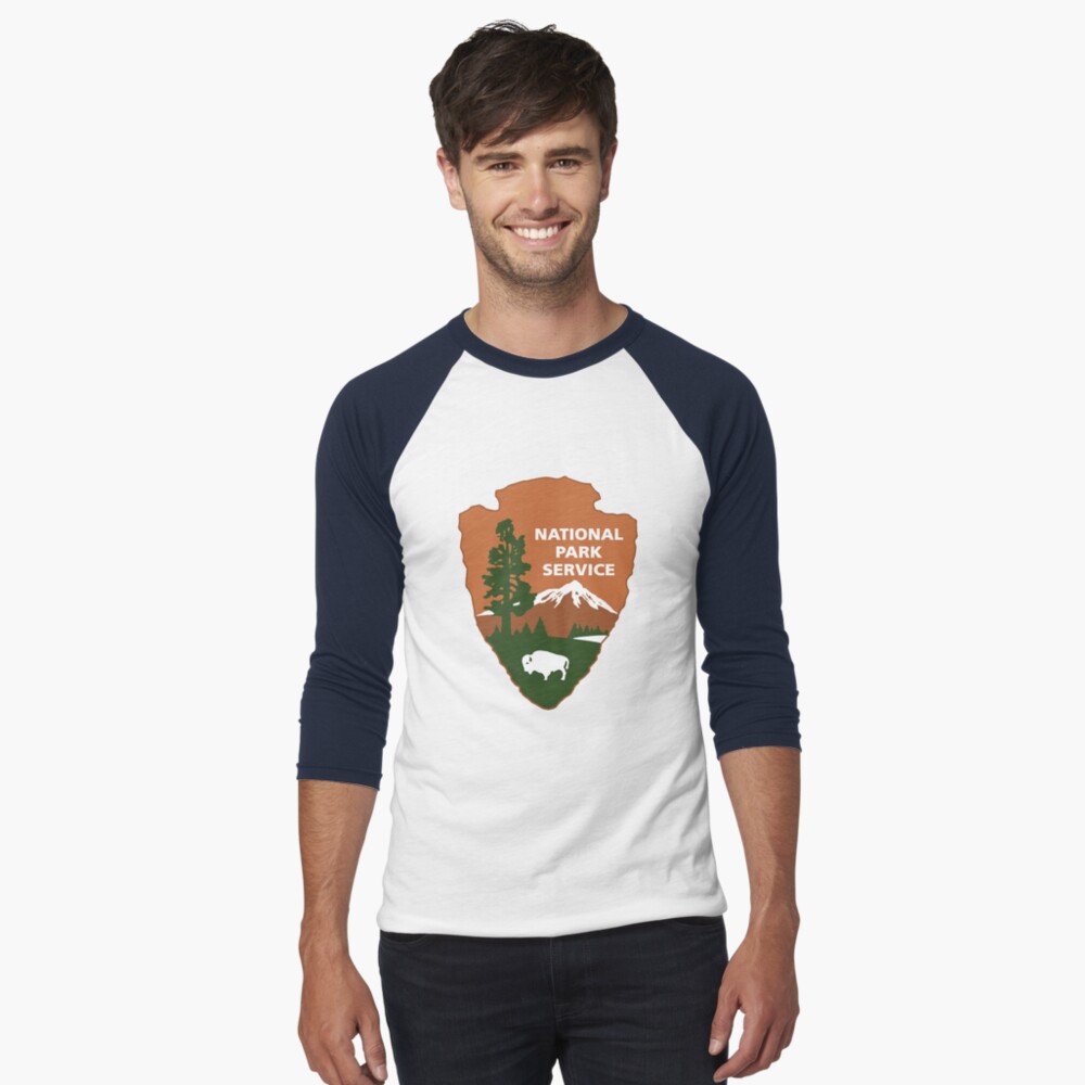 Vista previa del artículo con la obra «Camiseta ¾ estilo béisbol», diseñado y vendido por Bebface.