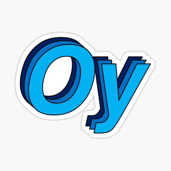 Item preview, Oy designed and sold by Sand Design.
