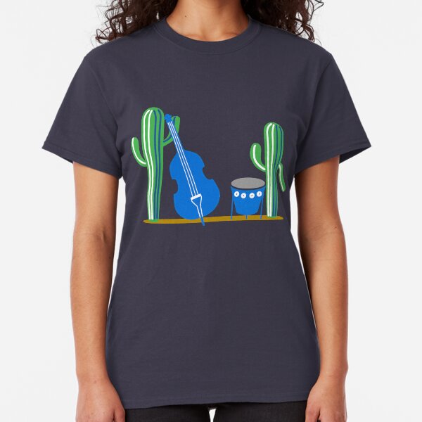 Saguaro cactus playing music Classic T-Shirt