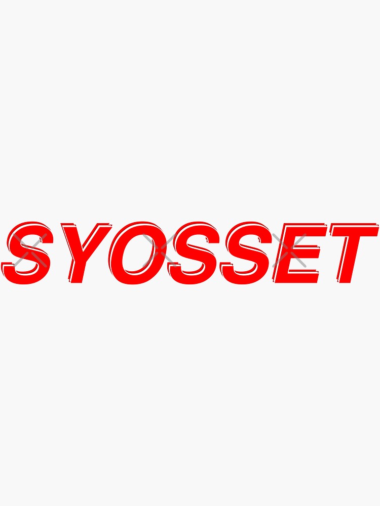 "Syosset Retro" Sticker for Sale by drewsandler Redbubble