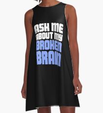 Head Injury Concussion Recovery Gift A-Line Dress