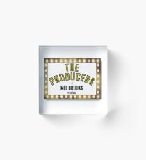The Producers musical Acrylic Block