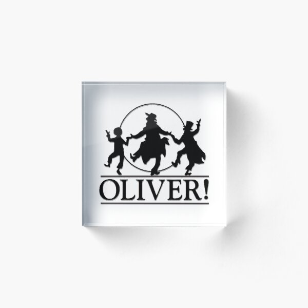 Oliver the Musical Acrylic Block