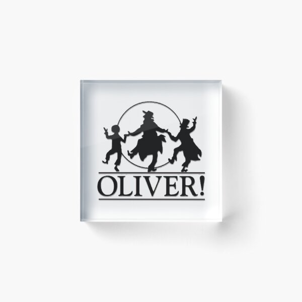 Oliver the Musical Acrylic Block