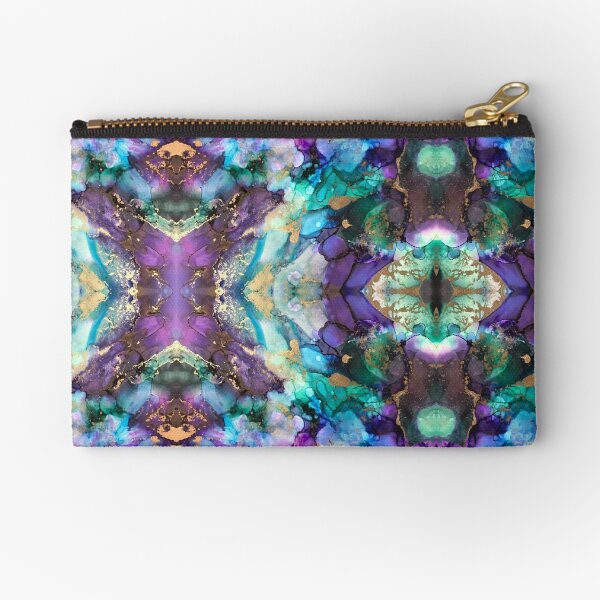 Golden Majesty Zipper Pouch