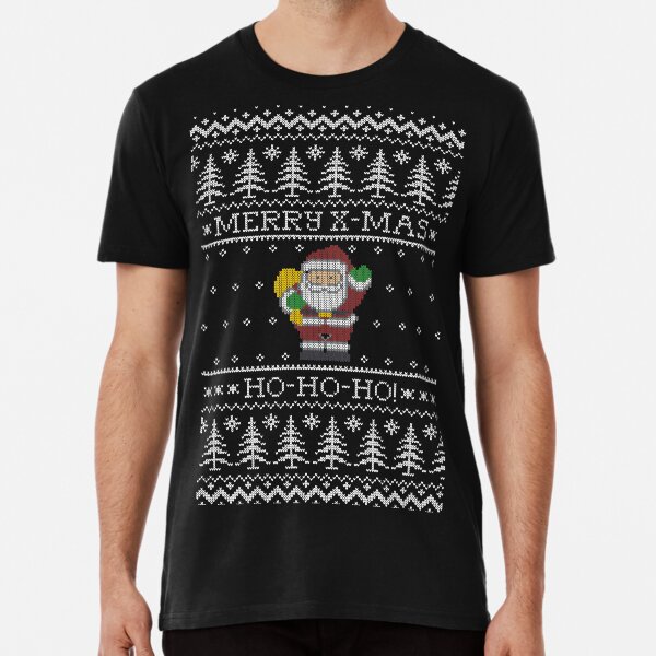Merry x-mas Ho-ho-ho! Camiseta premium