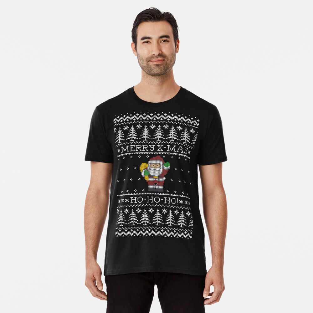 Merry x-mas Ho-ho-ho! Camiseta premium