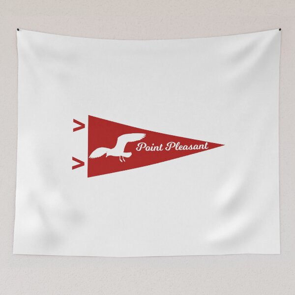 Item preview, Vintage Point Pleasant Pennant  designed and sold by fearcity.