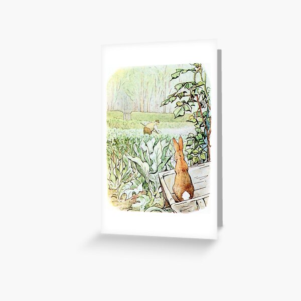 Item preview, Peter Sees the Garden Gate - Beatrix Potter designed and sold by forgottenbeauty.