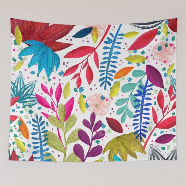 Item preview, Exótico atrevido floral designed and sold by jwillustrations.