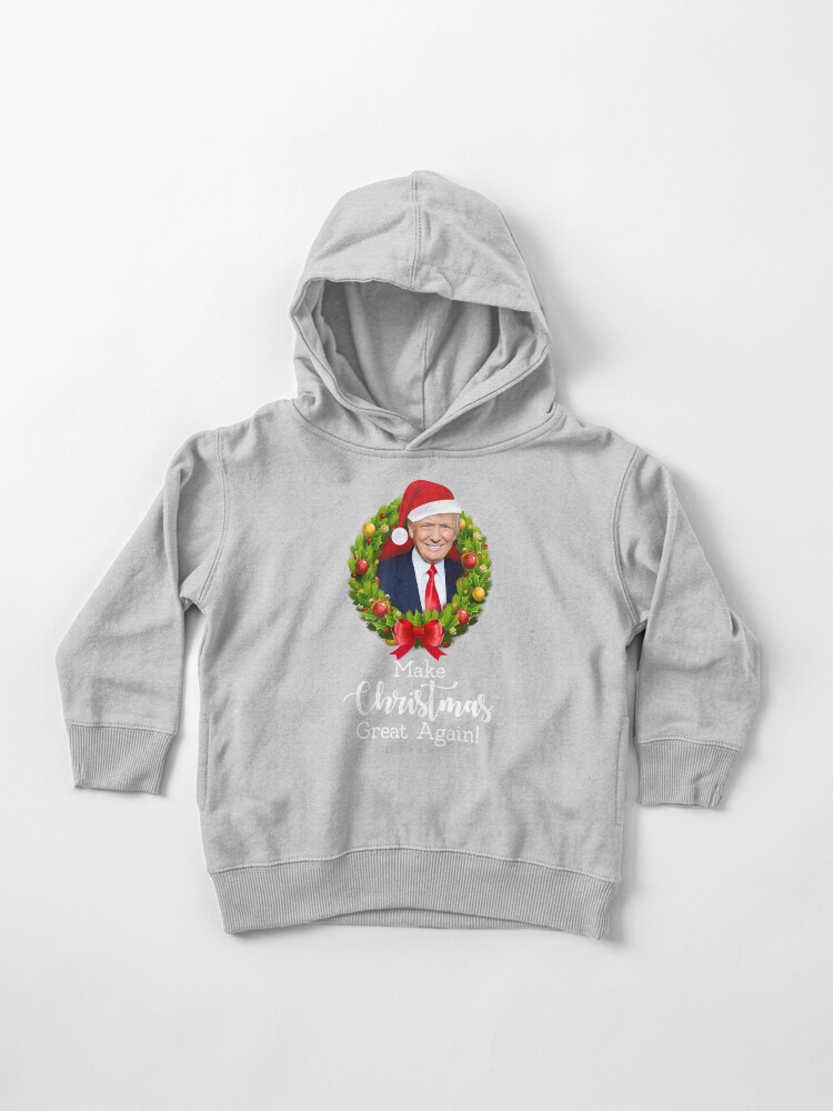 red maga hoodie