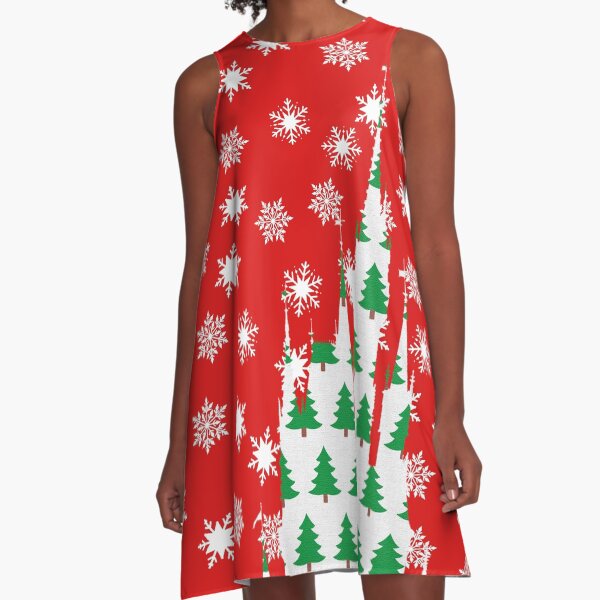 Item preview, Ugly Holiday Magic Castle Silhouette designed and sold by FandomTrading.