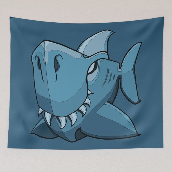 Item preview, Shark - Sailor Blue designed and sold by bignose1977.