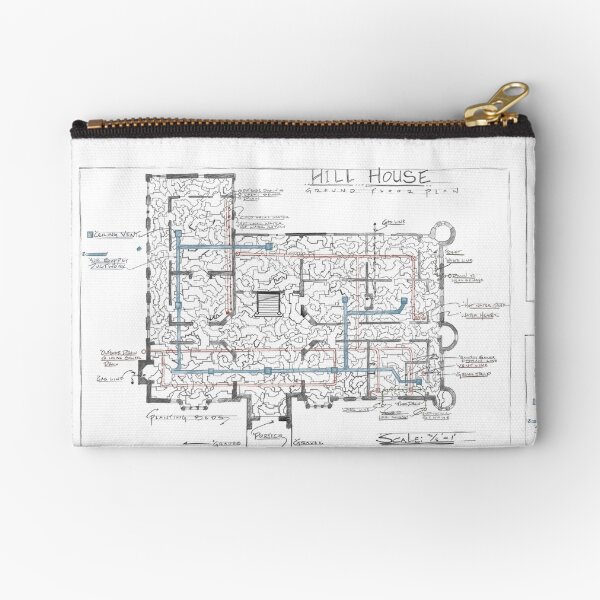 Item preview, Hill House blueprint with Forever House repeated dozens of times designed and sold by Chris Burns.