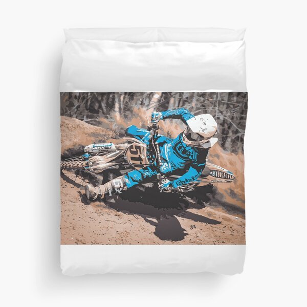Railing a berm Duvet Cover