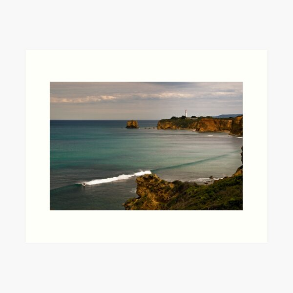 Item preview, "Split Point Lone Surfer"Airey's Inlet,Great Ocean Road,Australia. designed and sold by Darryl Fowler.