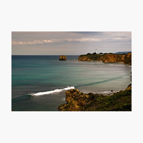 Item preview, "Split Point Lone Surfer"Airey's Inlet,Great Ocean Road,Australia. designed and sold by Darryl Fowler.