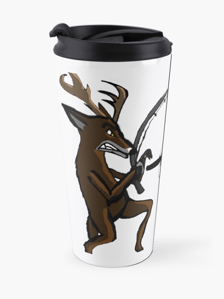 Alternate view of Huntin' an Fishin' Travel Mug