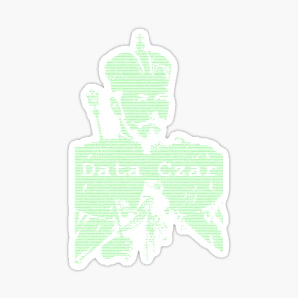 Item preview, Data Czar - Green Text designed and sold by sammyppp.
