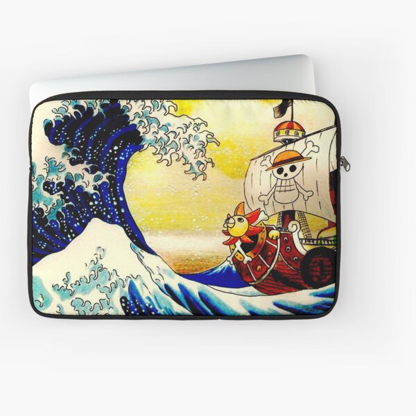 The Great Wave off One Piece Laptop Sleeve