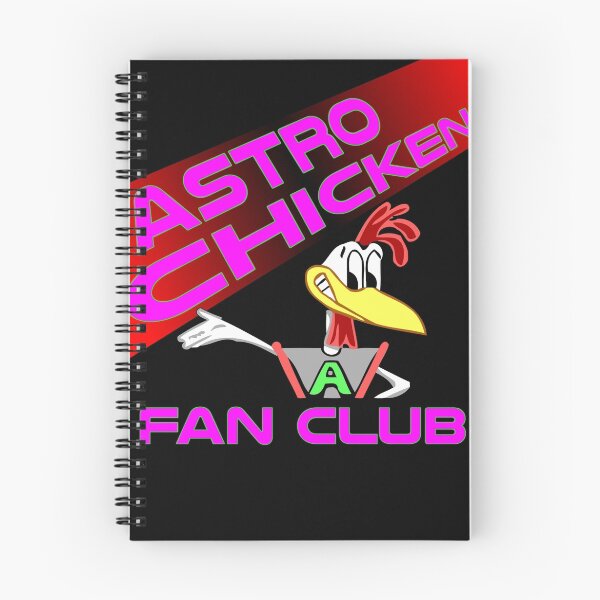 Item preview, Astro Chicken Fan Club Poster designed and sold by dopefish.