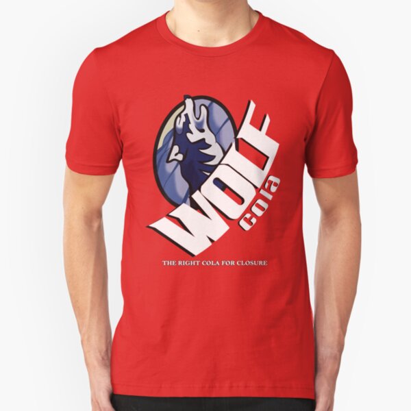 Wolf Cola - The Right Cola for Closure Slim Fit T-Shirt