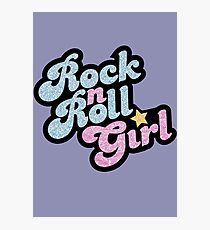 Lámina fotográfica Rock n 'Roll Girl