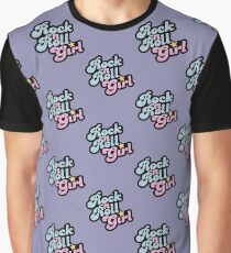 Camiseta gráfica Rock n 'Roll Girl