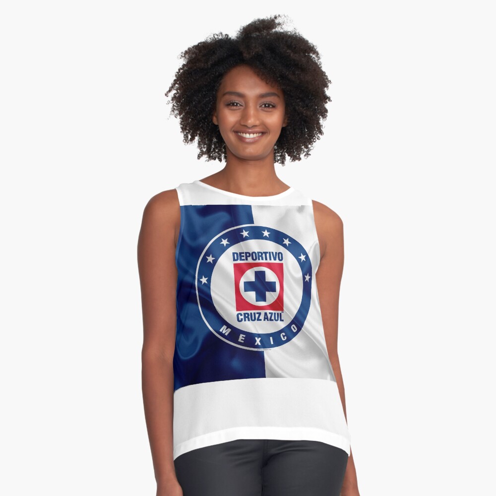 Playera sin discount mangas cruz azul