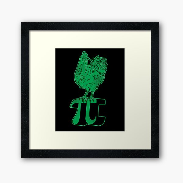 Art Mural Sur Le Theme Pot De Poulet Pi Redbubble