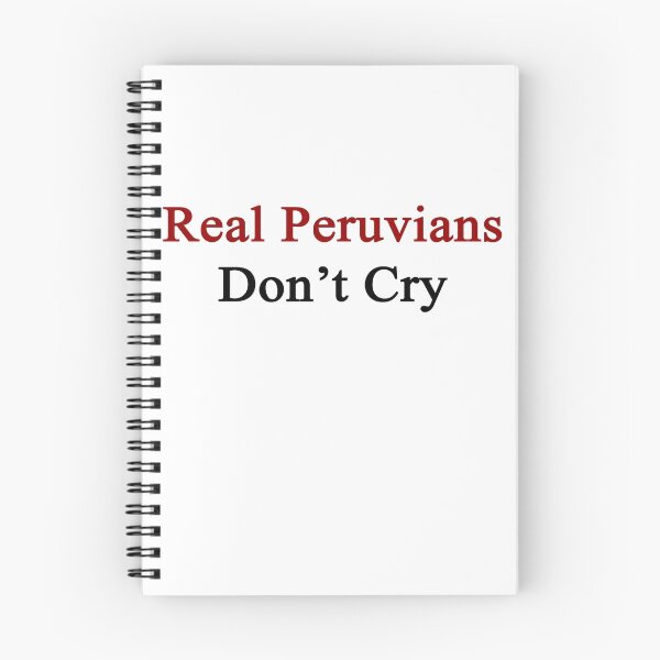 Item preview, Real Peruvians Don't Cry  designed and sold by supernova23.