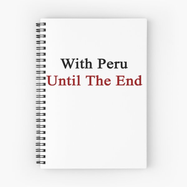 Item preview, With Peru Until The End  designed and sold by supernova23.