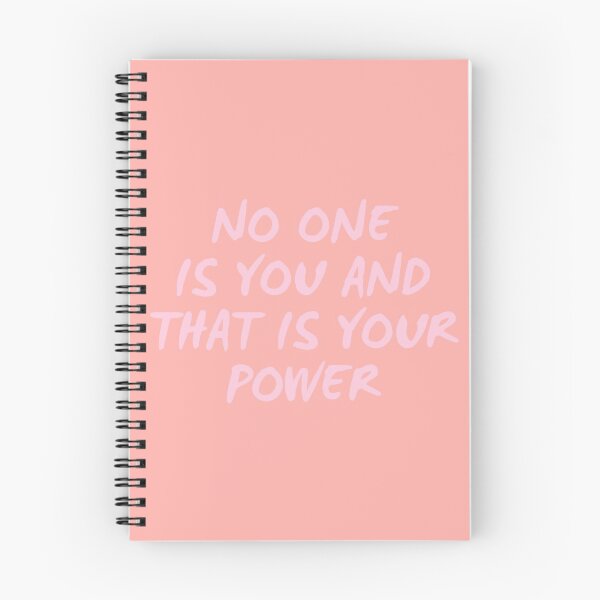 Item preview, no one is you and that is your power designed and sold by typutopia.