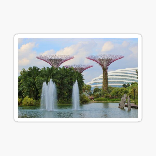 Garden Bay Singapore Poster Size A4 A3 Landmark Landscape Poster Gift #13040 